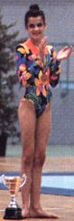 Alba during the 1993 Nationals Presentation Ceremony